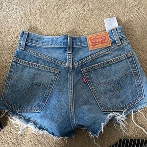 Blue Levi shorts size 24
